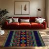 Boho Area Rug Non Slip Washable Indoor Outdoor Carpet Modern Abstract Geometric Pattern Home Decor Living Room Floor Mat 6x9