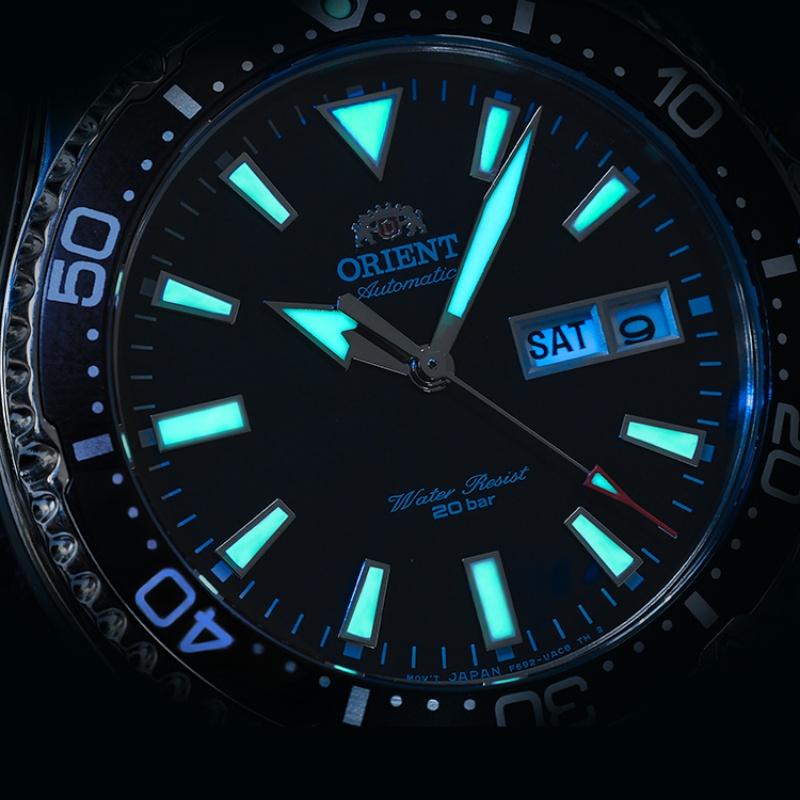 ORIENT Orient Ceas de scufundare impermeabil 200m ceas mecanic complet automat ceas bărbătesc cadou de sărbătoare cadran RA-AA0004E19B