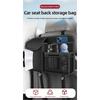 2025 New Car Seat Back Storage Organizer Bag Universal Multifunction Storage Box Stowing Tidying Pocket Auto Styling Nappa