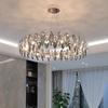 Moderne Esche Kristall Deckenleuchter für Wohnzimmer Küche Insel Pendelleuchten Home Decor Hängende Beleuchtung