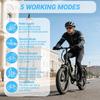 Electric Bicycle Ebycco S1 20" Tire 250W Motor City Electric Bike For Adult 36V 10.4Ah Dual Disc Brakes Max Range 50Km 7 Speed Black