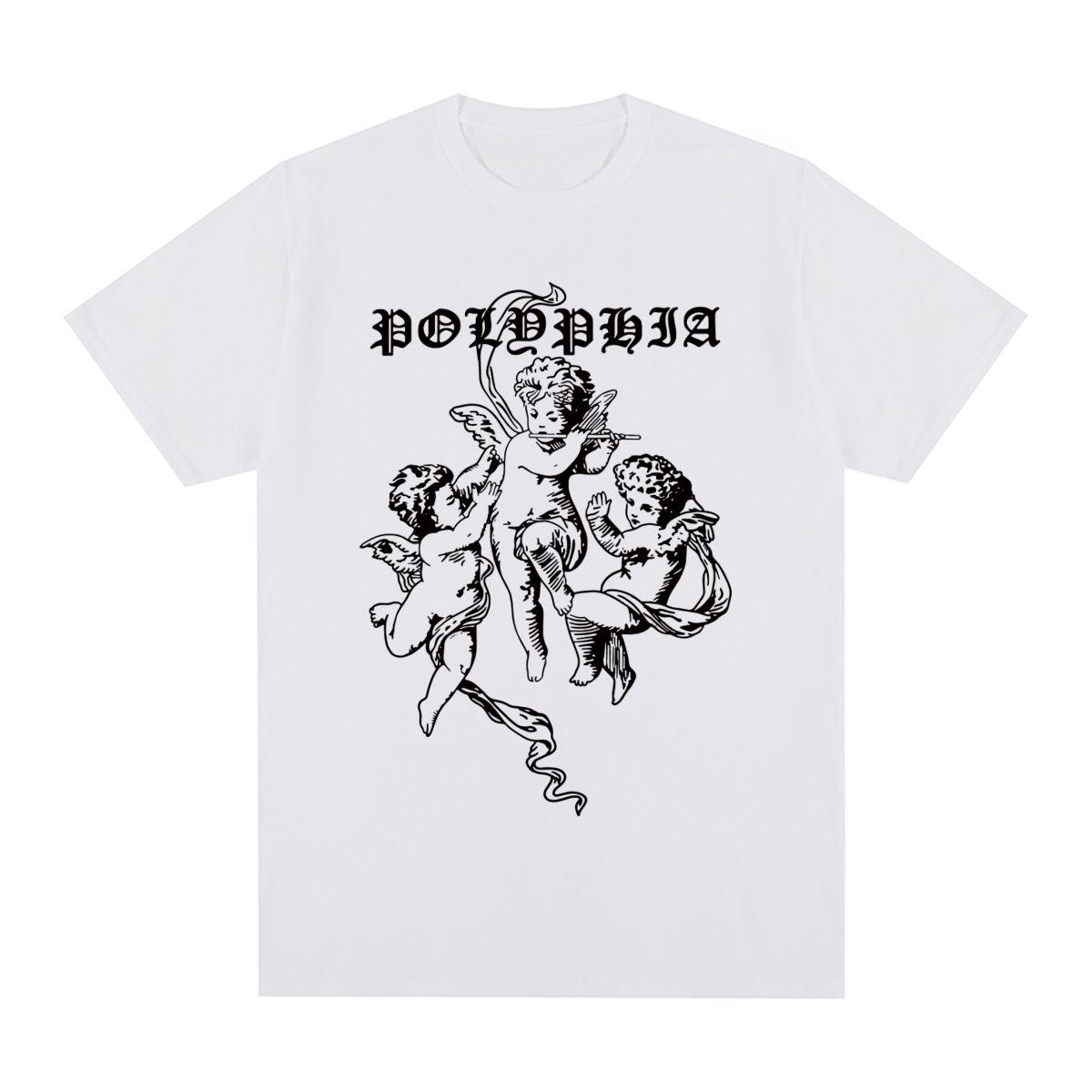 Polyphia Rock Band Vintage Tshirt Creative Trending Cotton Unisex T Shirt New Tee Tshirt Unisexs Tops S