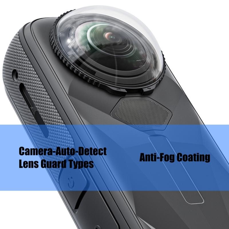 Optical Glass Camera Lens Shield With Detachable Design Scratch Resistant Optical Glass Cover For X5 Outdoor Shoot
