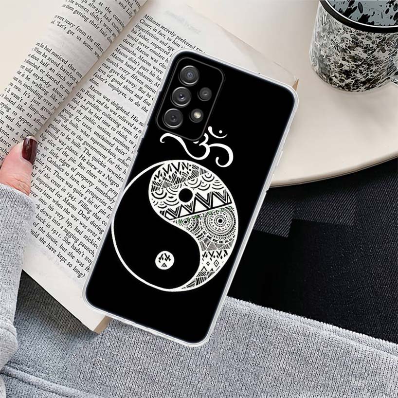 Aum Om Yoga Phone Case for Samsung Galaxy A17 A16 A15 A14 A13 A57 A56 A55 A54 A53 A37 A36 A35 A34 A33 A26 A25 A24 A23 Galaxy A16