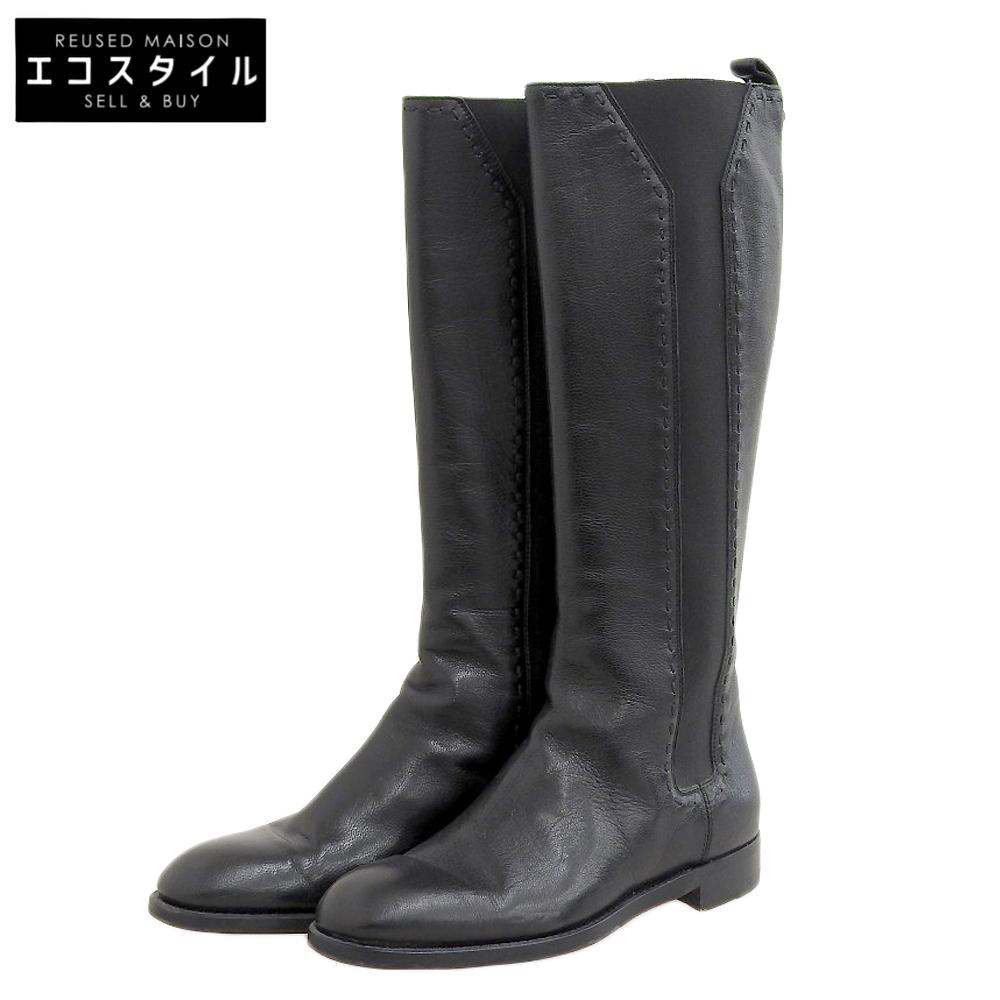 

Женские жокейские ботинки Yves Saint-Laurent с боковыми вставками, черные, размер 36 обувь черная кожаБ/у