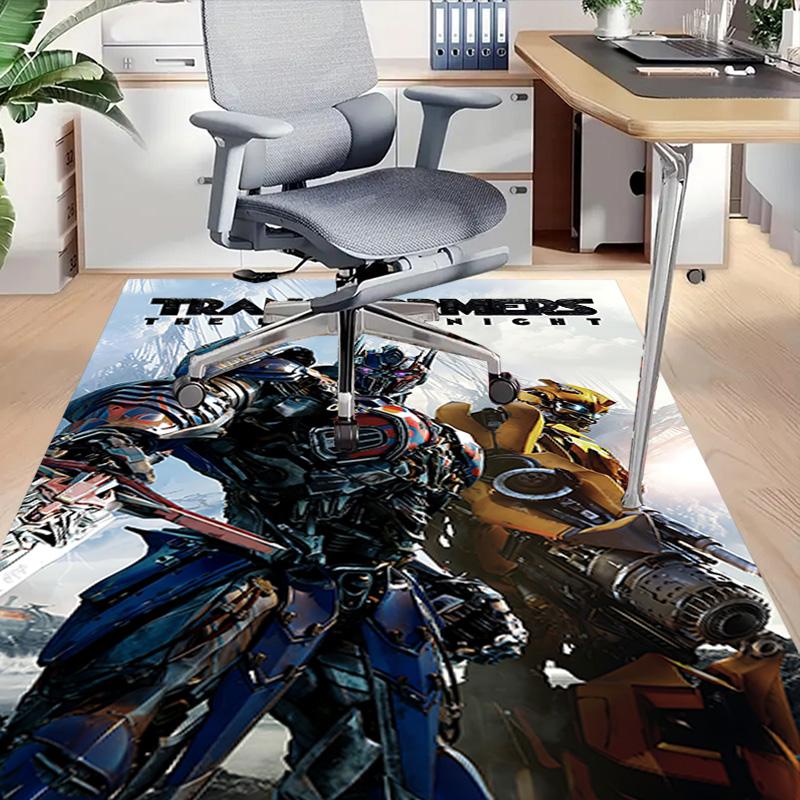 Transformers Last Knight Carpet For Playroom Bedroom Living Room Sofa Home Decor Kids Game Area Rug Nonslip Floor Mat