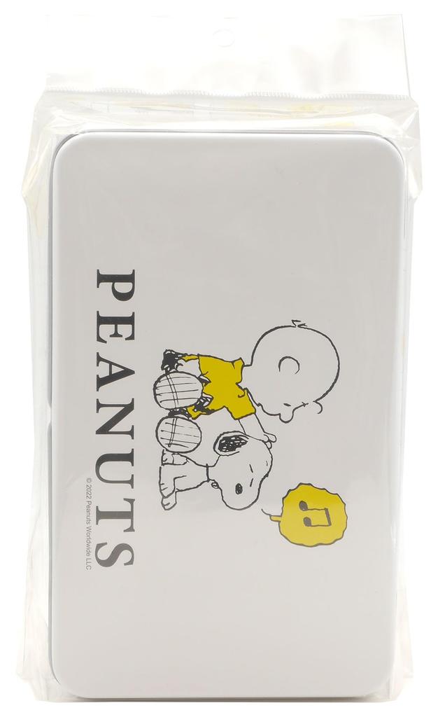 Misasa Snoopy Sewing Set Tin Can Type 8653 (With Tray) NO.