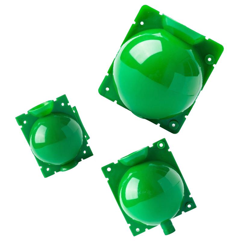 5PCS/Pack Green Plant Rooting Box High Pressure Propagation Ball Reusable Plastic Breeding Container Nursery Garden Supplies ZYF