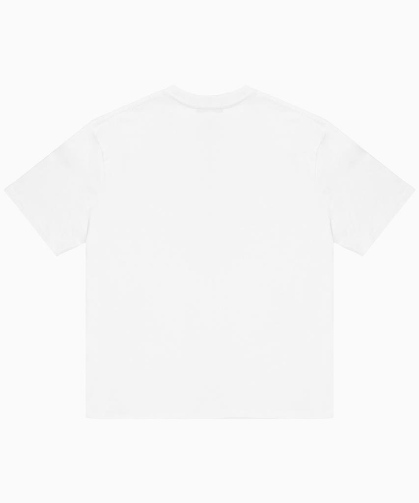 SAINTPAIN Sp Mixed Lettering Short Sleeve T-Shirt White