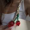 Elegant Metal Enamel Pendant Zinc Zinc Alloy Bag Pendant Bag Accessories Fruit Keychain  Summer
