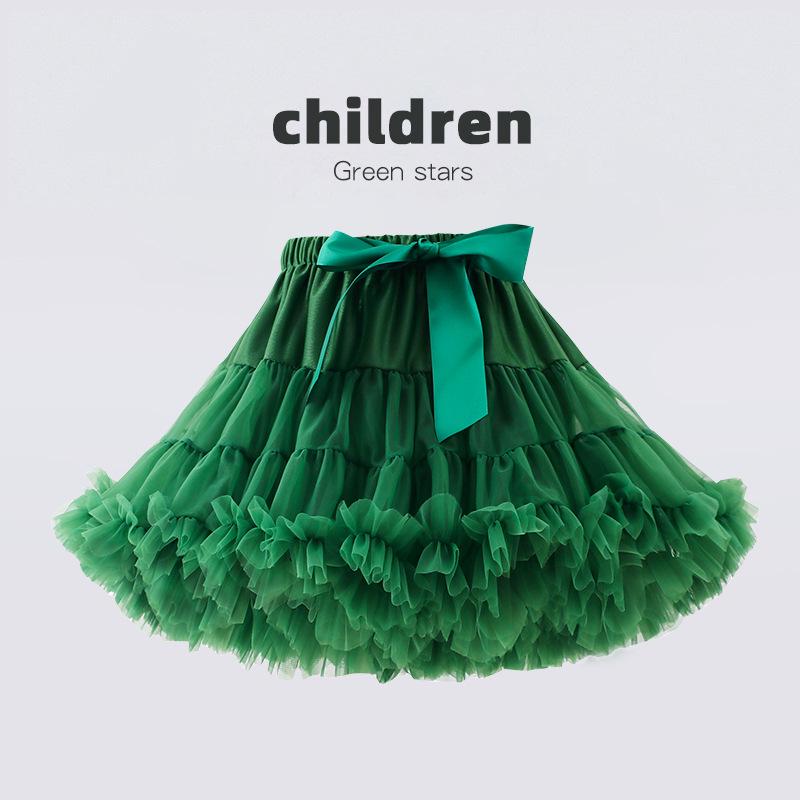 Children's Princess Mesh Tutu Dress - Soft, Puffy, Breathable Skirt for Girls