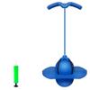All Trust Hopping Jumping Ball Outdoor Play Sports Core Training Air Pump Included (Blue)
