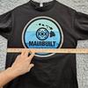 Mauibuilt Maui Built Shirt Medium Zwart Zwaar Katoen Grafisch T-shirt 2-zijdig