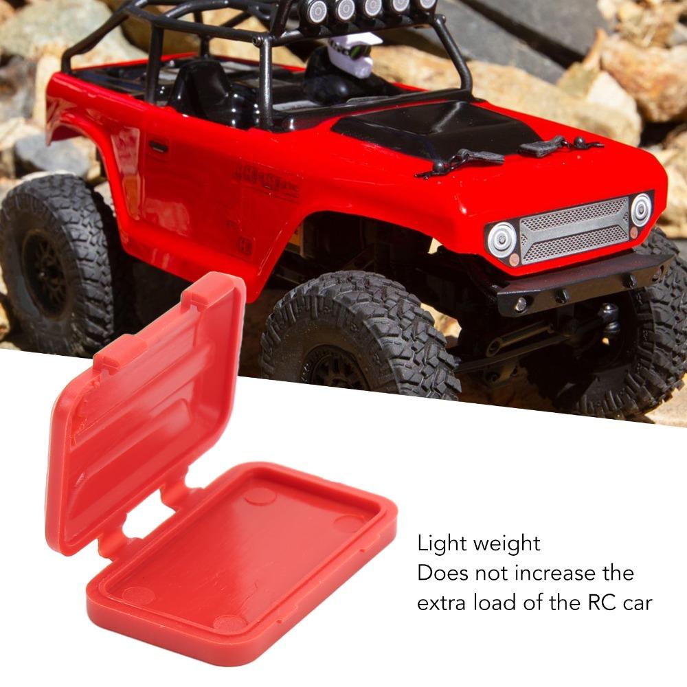 Plastic RC Car Tool Box High Simulation Hard Case Organizer for Axial SCX24 1/24 RC Car For RC Cars