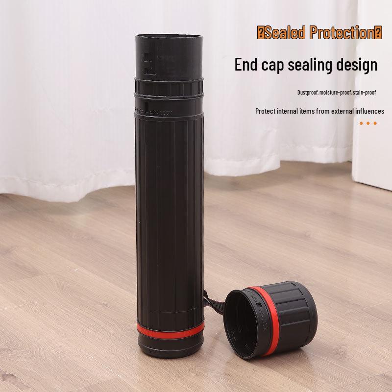 Telescopic Art Storage Tube for Drawings and Xuan Paper - Portable Plastic Painting Holder