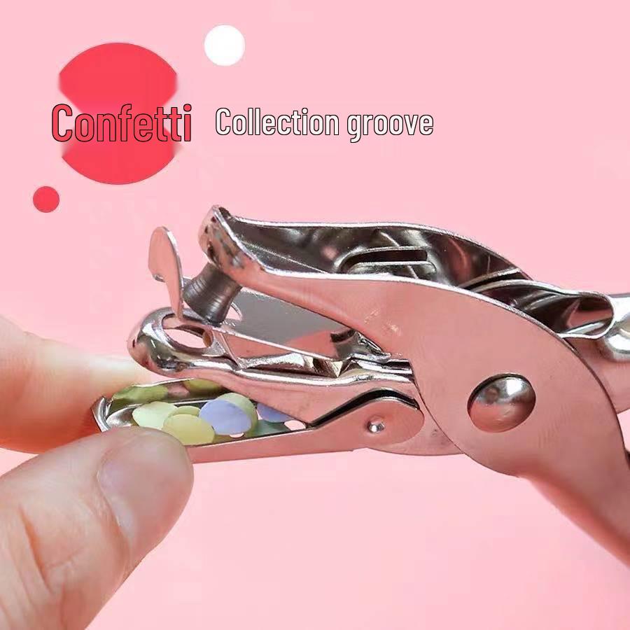 Student Loose-Leaf Handheld Mini Hole Puncher
