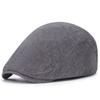 Autumn and Winter Men and Women Fashion Autumn Beret Hat Retro Newsboy Flat Cap Herringbone Duckbill Hat Painter Adjustable Gatsby Driving Cap