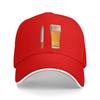 Spring Funny Beer Cigarette Baseball Cap  Outdoor Sports Casual Design Sun Trucker Hat UnisexTeens Sunscreen Snapback Cap