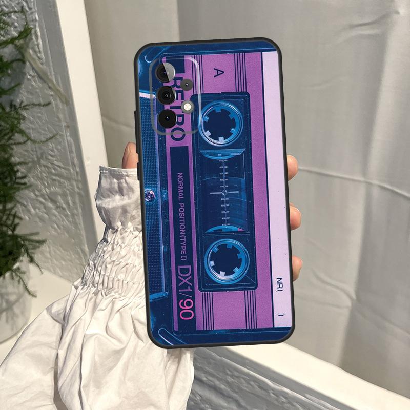 Retro etui na kasetę VHS dla Samsung Galaxy A16 A36 A56 A06 A13 A53 A33 A23 A55 A35 A17 A54 A34 A14 A52 A32 A15
