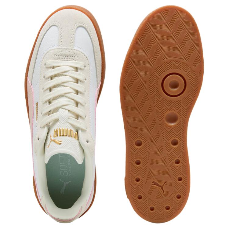 Puma Club II Era Comfortable Low-Top Training Shoes Unisex Shoes Pink White 397447-45