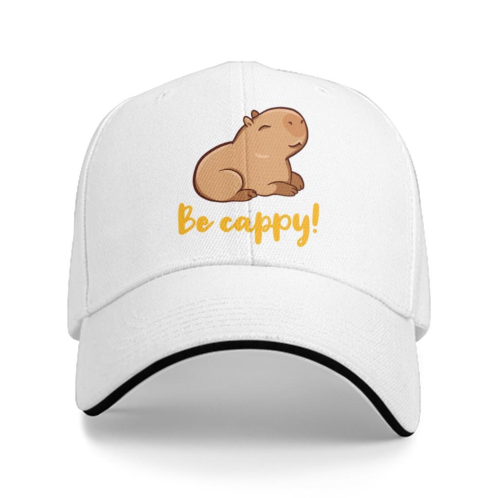 Be Cappy Baseball Caps Peaked Cap Capybara Animal Sun Shade Hats for Unisex Women