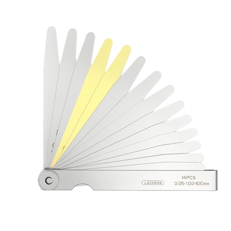 

Feeler Gauges Measuring Tool Clear Marking Motorcycle Tire Repair Tool Measuring Detachable Stainless Steel