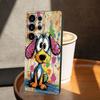 Süße Cartoon-Hund-Graffiti-Druck-Handyhülle Für Samsung Galaxy S26 S25 S24 Ultra S23 FE S22 S21 S20 Plus A15 A35 A55 A54 Abdeckung