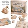 New Creative 3D Bead Kit Mother Mary Character Series Swan Beading Set Happy Family Bead Weaving Kit DIY Activity