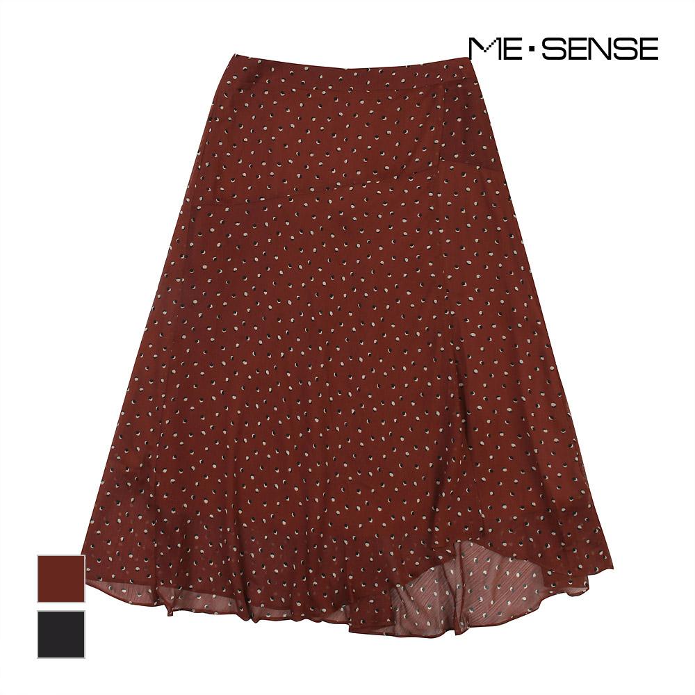 MESENSE Dot Asymmetrical Skirt _Mb18Skm202Z