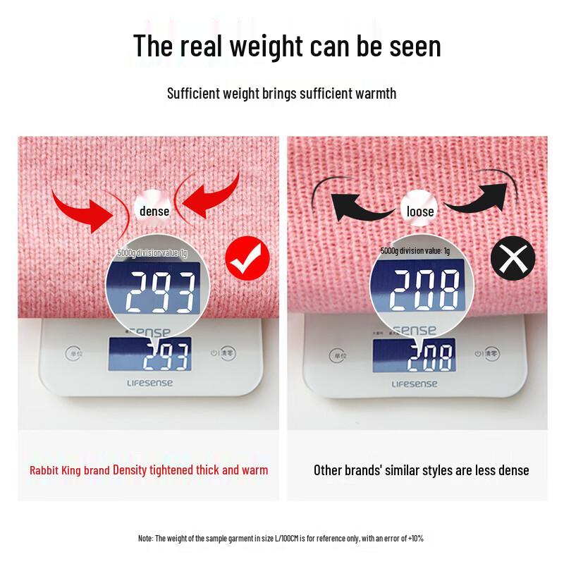 TUHUANG Women's Seamless Pure Wool Mock Neck Sweater