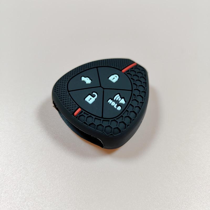 Wabenförmige Silikon-Schlüsselhülle für Toyota Camry, Highlander, RAV4, Corolla, Reiz, Vios