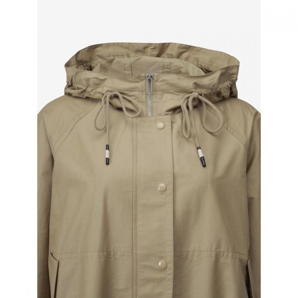 Cc Collect Flap Drawstring Hood Jumper C252msj035