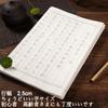 Heart Sutra Copying Paper Set Sheets of Copying Paper Brush Tracing with Sample Large Size 67cm X 35cm Line Width (20 + Pen) -25cm