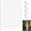 Kit Divizor Acvariu Pești Acrilic Divizor Transparent Acvariu Set Separator Acvariu cu Ventuze Placă Grilă Izolare Clapetă