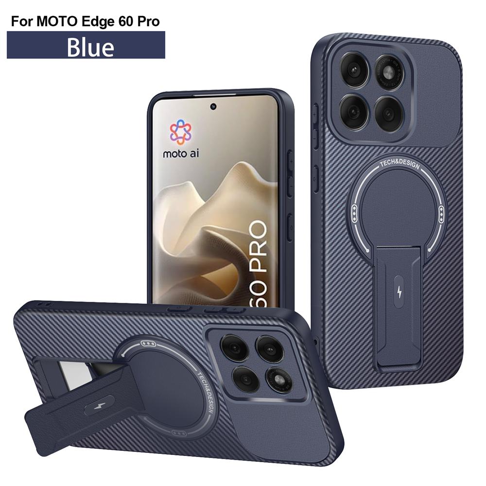 For Motorola Moto Edge 60 Pro 5G Case Luxury Armor Magsafe Magnetic Wireless Charge Case For Moto Edge60 Pro Magnetic Ring Cover