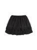Tuomio Eyelet Tutu Skirt [Black]