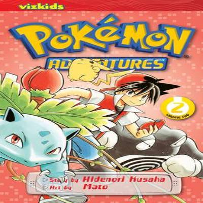 Pokemon Adventures Red and Blue Vol. 2 by Hidenori Kusaka Paperback Book 9781421530550