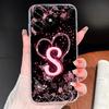For Honor Play 10A 10T 9A 7T Phone Case Pink Heart Letters Soft Clear TPU Silicone Cover For Honor Play10 A 9 A Lightweight Capa