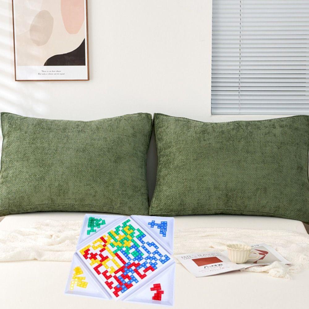 Early Education Blokus Board Game Plastics Puzzle Strategy Board  Family Party Indoor