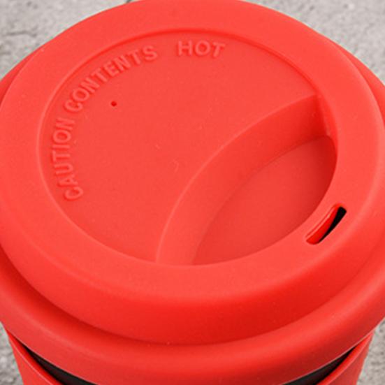 Yousheng Water Cup Food Grade Heat Resistant PP All-Purpose Beverage Coffee Cup with Spiral Lid for Home