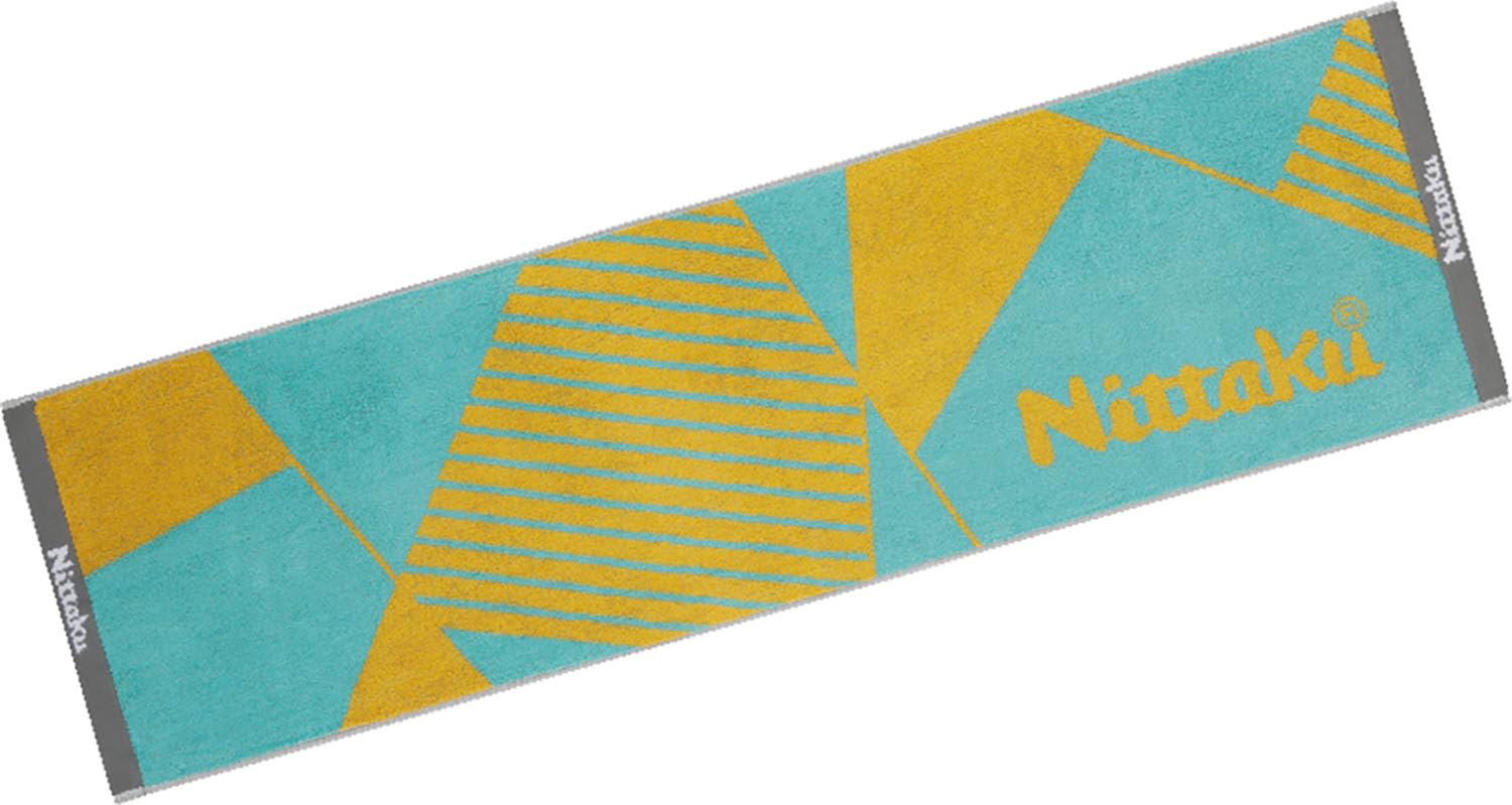 

Nittaku Table Tennis Towel, Polygon Sports Towel, Turquoise, NL-9290
