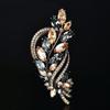 Pin Brooch Ladies High End Crystal Stone Accessories Retro Atmosphere Suit Corsage Coat Pin Brooch Birthday Souvenir GiftRetro Jewelry