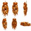 Front Door Wreath with Fall Leaves for Seasonal Home Decor