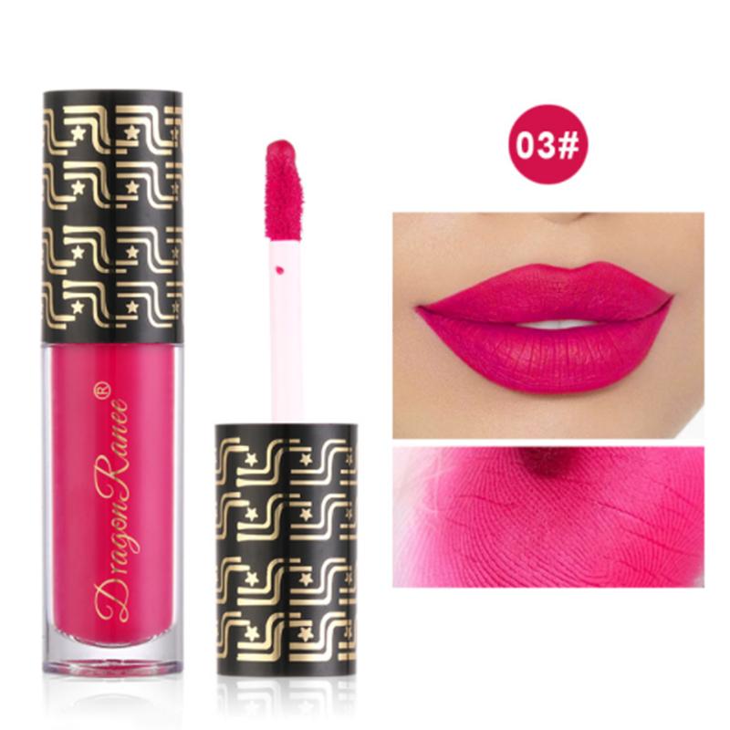 Mist matte purple blue green black European and American lipstick not stained with cup lip gloss lip glaze