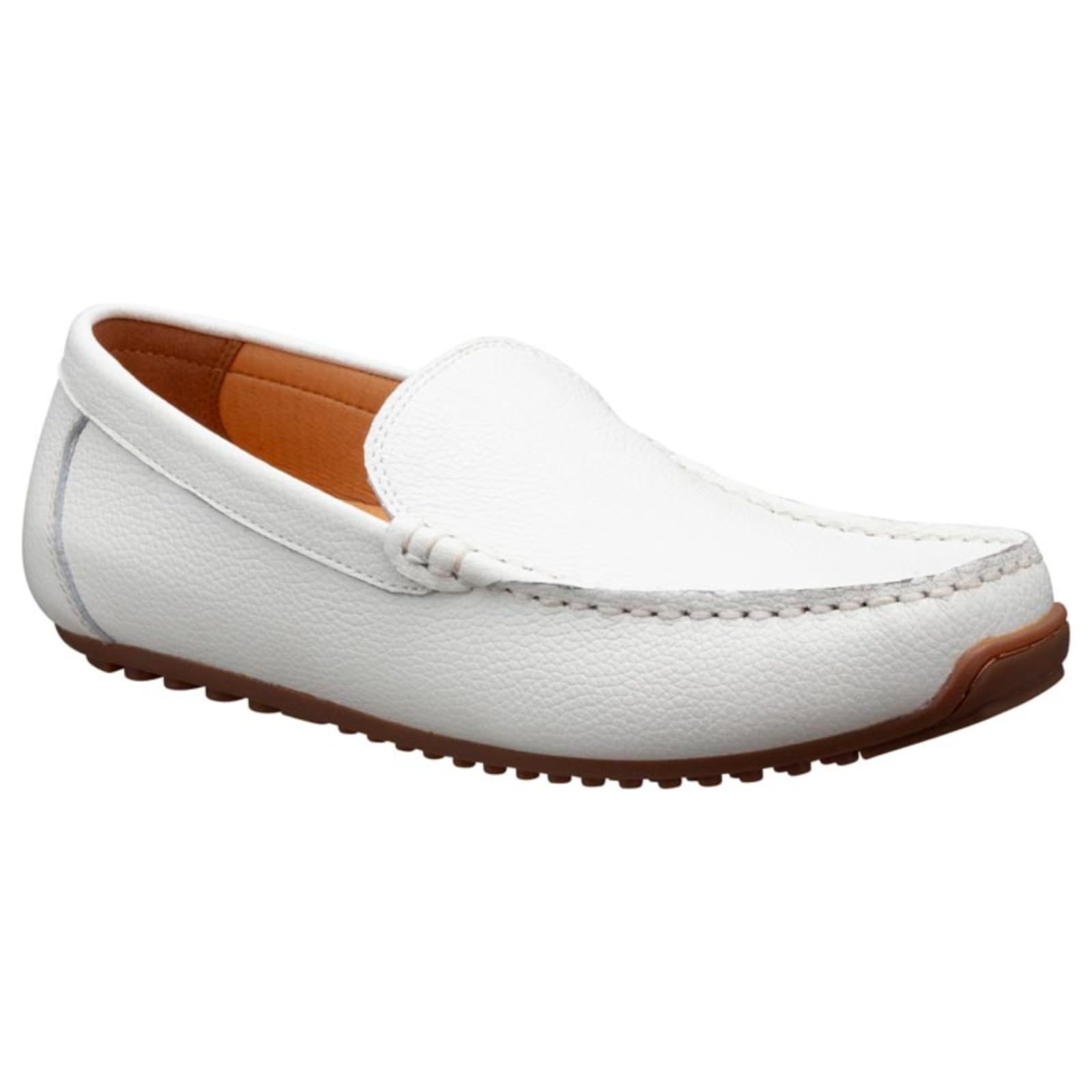 

Redwood River RX04 Casual Leather XL Men s Slip-On Shoes, White, белый