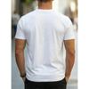 European Sizes Men's "I Am the Captain" Nautical Style Printed T-Shirt, Helm Sailboat Themed Top, Fun Sailor Slogan Print, Breathable Crew Neck