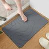 Indoor Diatomite Stone Bath Mat, Soft Diatomite Mud Mat, Water Absorption, Quick-Drying, Entrance Rugs