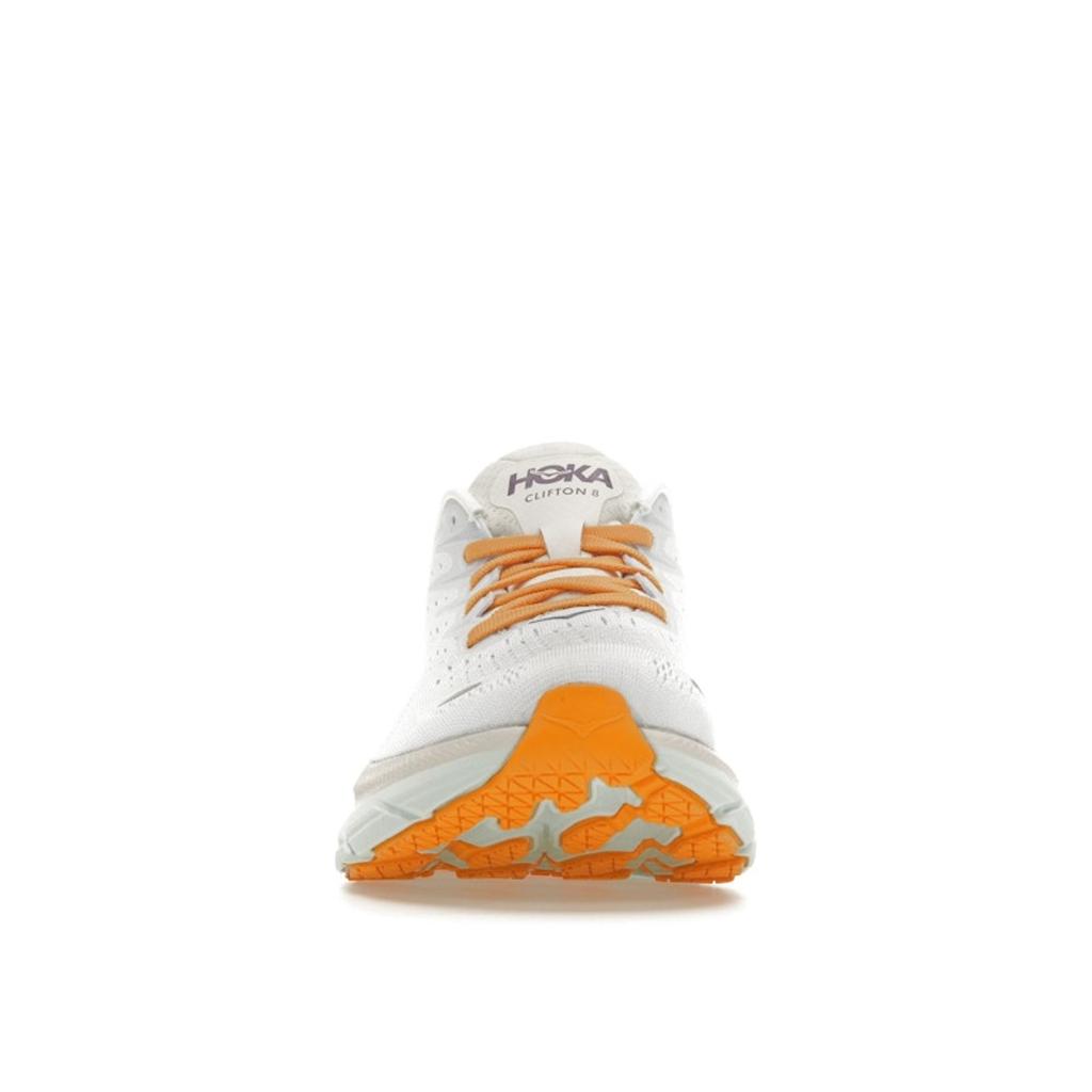 HOKA Clifton 8 Blanc De Blanc Women Sneakers White 1119394-BDBW