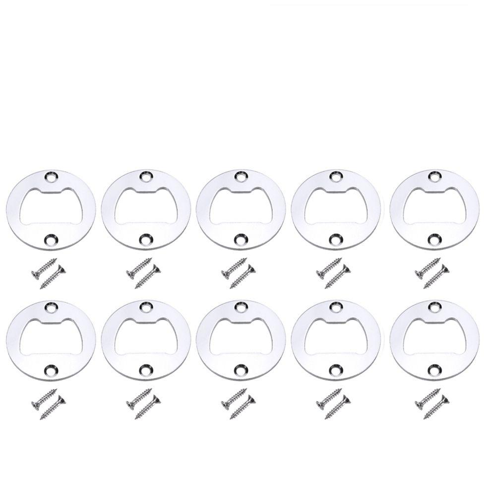 

Milling Holes 40mm Stainless Steel Round Kitchen Tool Hardware Parts Bottle Opener Insert Gadgets 10pcs