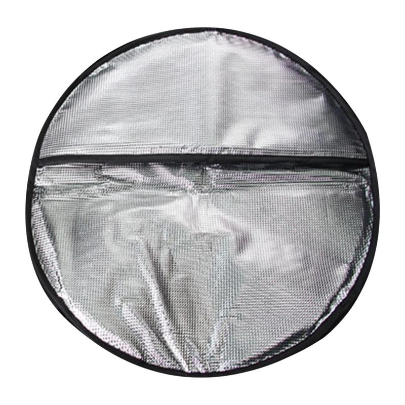 

Car Cooling Steering Wheel Protector Auto Aluminum Foil Sunblock Universal Steering Wheels Safety Covers Car Decor steering Wheel Cover